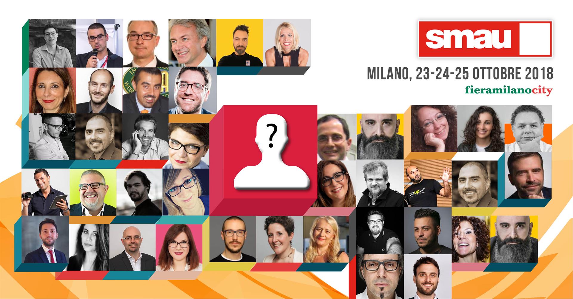VUOI ESSERE IL PROSSIMO SPEAKER DI SMAU?